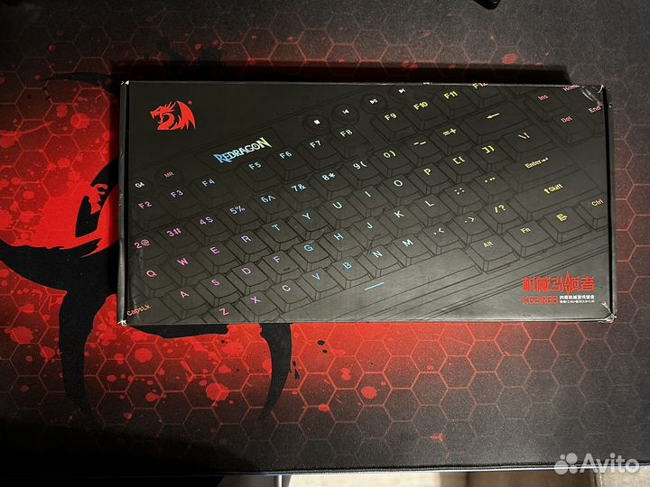 Игровая механическая клавиатура redragon k621rgb