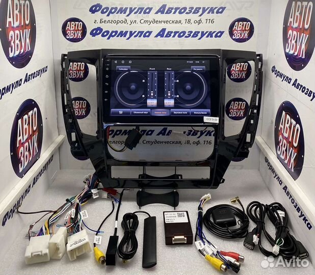 Магнитола Mitsubishi Pajero Sport 3 16-18 3-32 4G