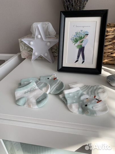 Носки для новорожденных