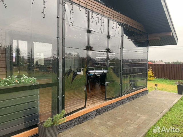 Мягкие окна для беседки, террасы, дома