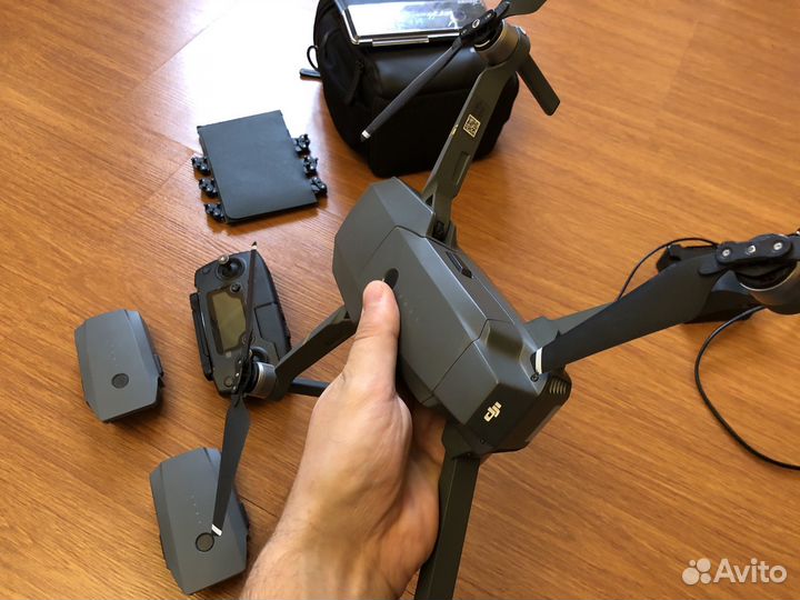 Квадрокоптер dji mavic pro fly more combo