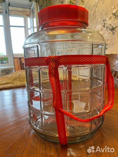 Бутыль для вина стеклянный 20 литров