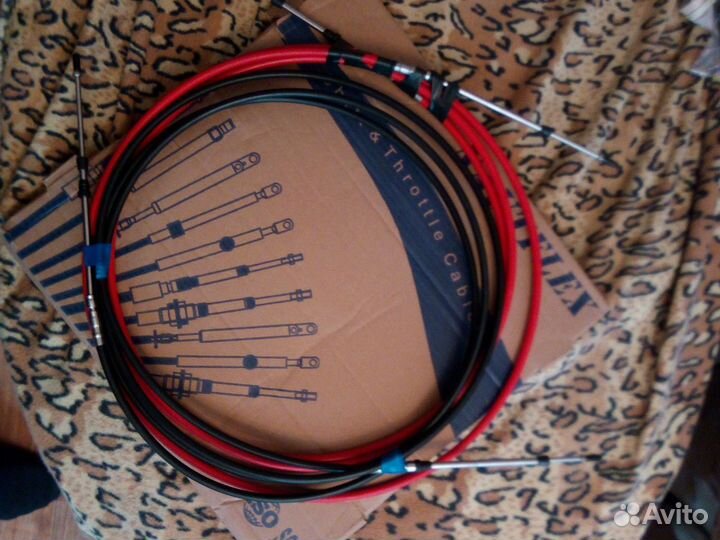 Трос газ/реверс 2 штуки