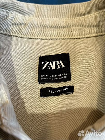 Джинсовая куртка zara новая