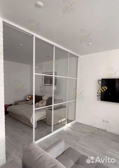 Межкомнатные перегородки лофт раздвижные