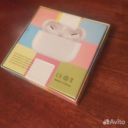 Беспроводные наушники airpods pro аирподс про