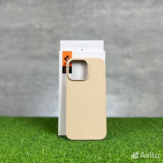 Spigen Thin Fit 14/14 Pro Max бежевый