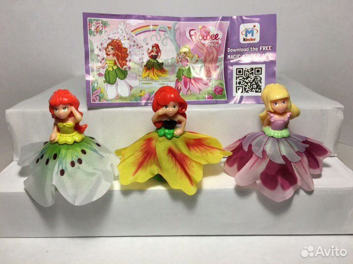 Игрушки из киндер сюрприза серии
