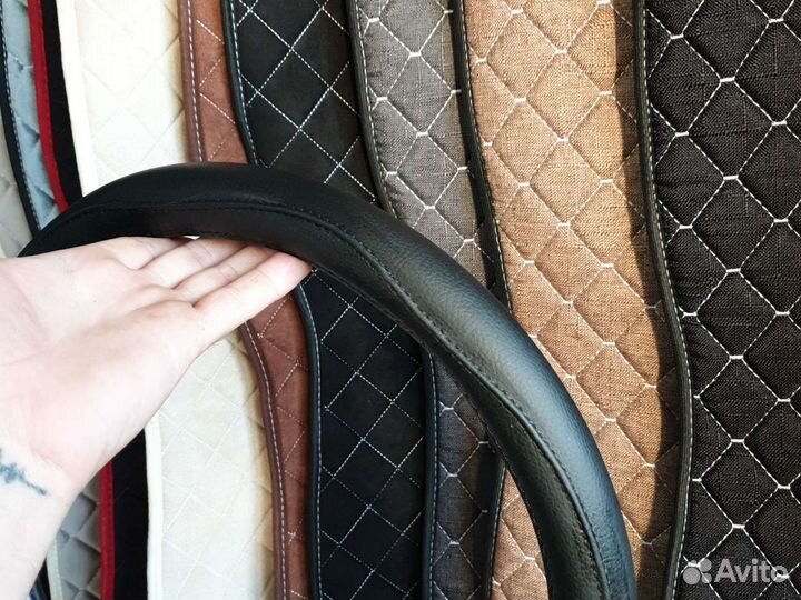 Оплетка на руль универсальная в асс. М размер