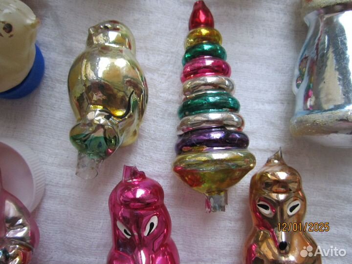 Елочные игрушки СССР