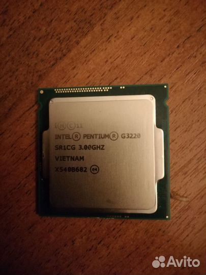 Продам процессор Pentium G3220