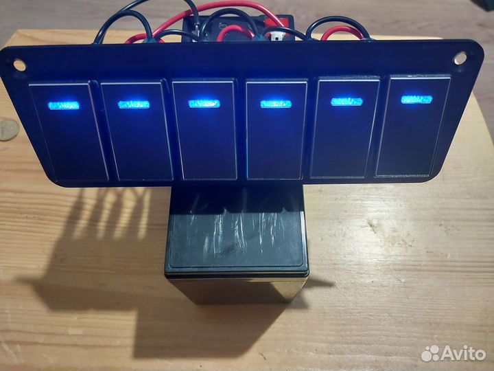 Панель управления для катера, лодки, яхты