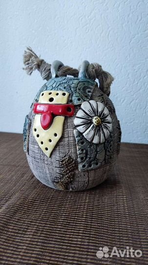 Копилка керамическая винтажная