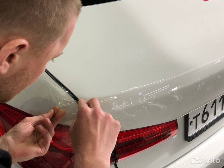 Оклейка пленкой зон риска