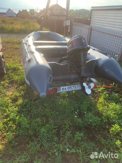 Лодка 385 нднд + golfstream f9.9 (20) abms enduro