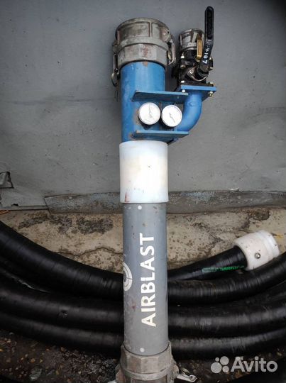 Система транспортировки и рекуперации абразива