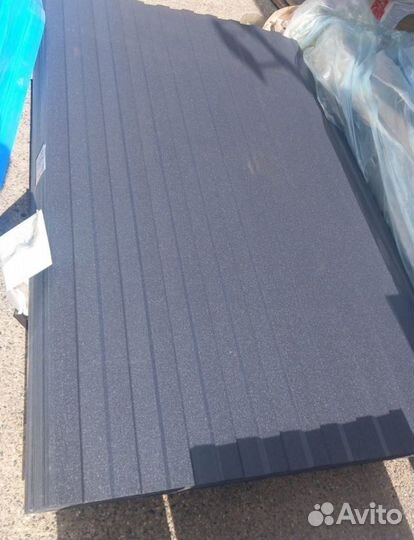 Профнастил Серый графит Матовый 2х1,2. Эконом