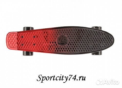 Мини-круизер Larsen Pearl Black-Red