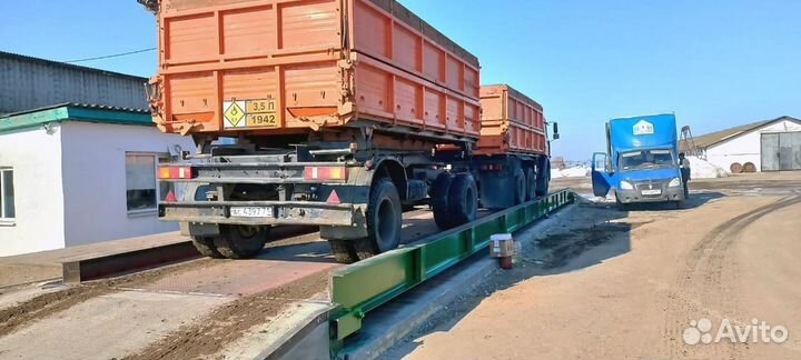 Автомобильные весы 120 тонн 24 метра