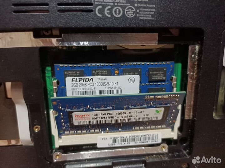 Ноутбук asus на запчасти