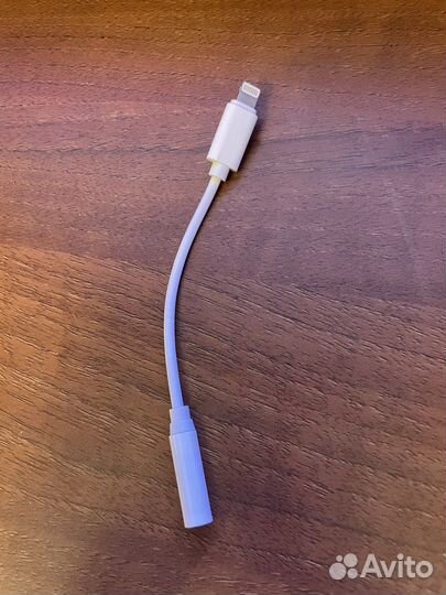 Переходник для наушников lightning apple