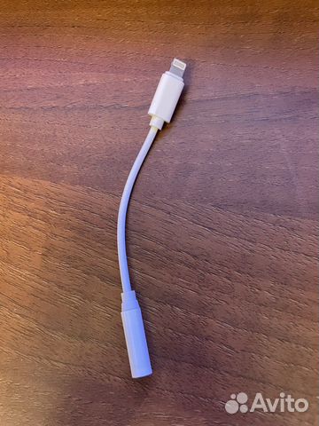 Переходник для наушников lightning apple