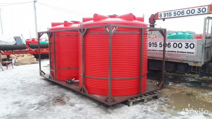 Кассеты для подвоза кас, воды 8000*2 эвл кас