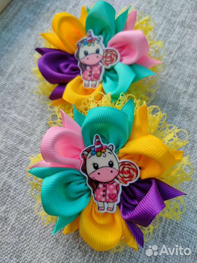 Заколка для волос ручной работы