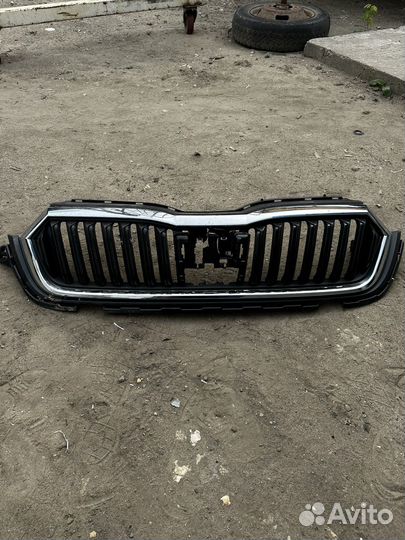 Решетка радиатора Skoda kodiaq 2