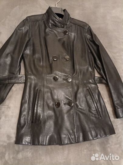 Куртка кожаная натуральная женская р.44 (М)