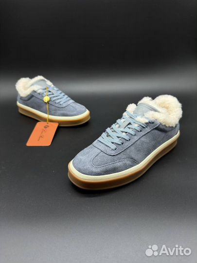 Кеды женские зимние на меху Loro Piana 36-41