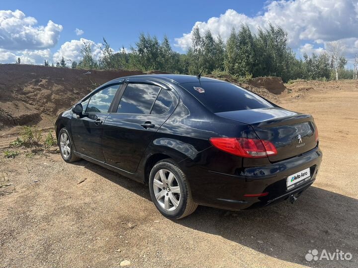 Peugeot 408 1.6 AT, 2012, 172 000 км