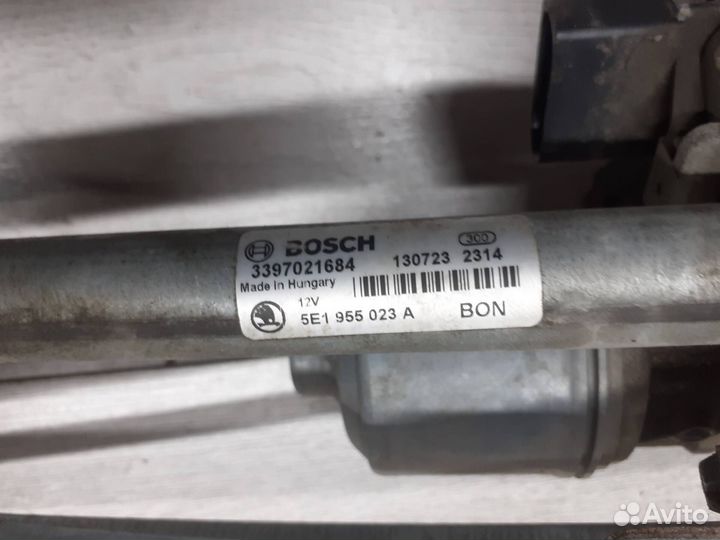 Трапеция стеклоочистителя Skoda Octavia A7