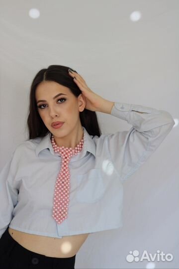 Галстук из бусин