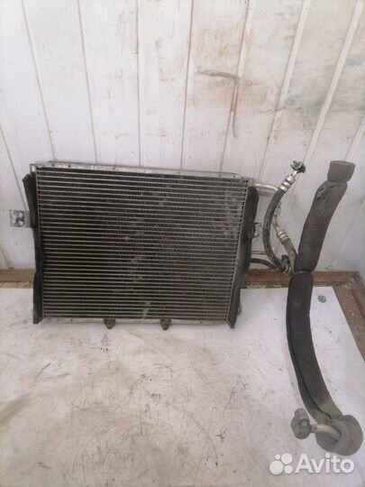 Радиатор кондиционера Kia Sportage 1 бензин 2004