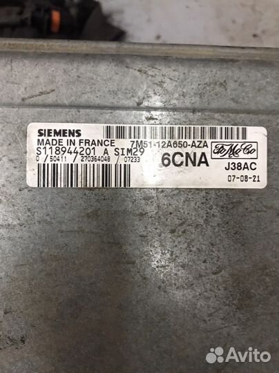 Блок управления двигателем Ford Focus 2