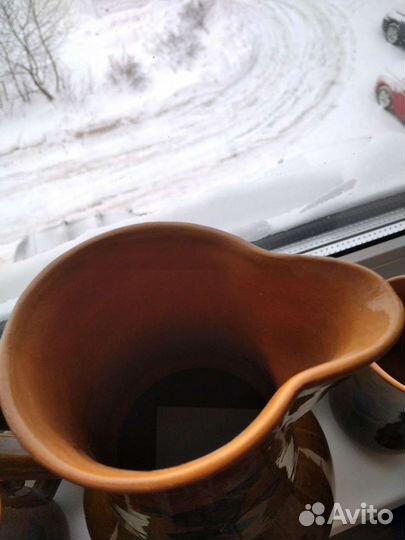 Кувшин глиняный-1,7л (набор)