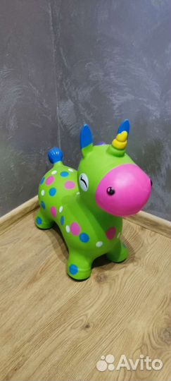 Игрушка единорог попрыгун