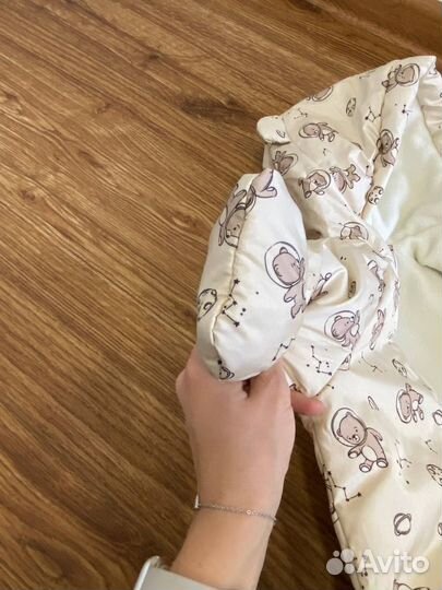 Комбинезон-конверт весна лето для новорожденных