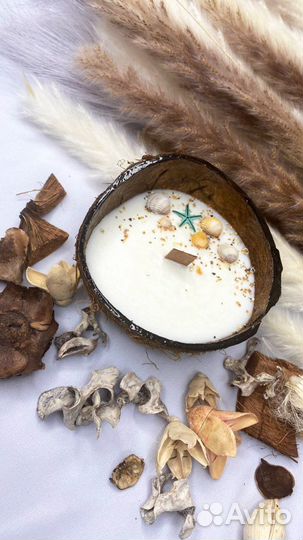 Ароматическая свеча ручной работы