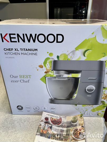 Кухонная машина kenwood chef XL titanium