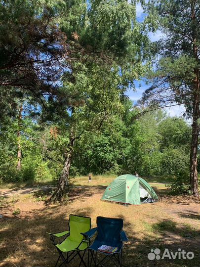 Палатка outventure teslin 3 со спальным мешком