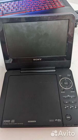 Портативный видеопроигрыватель sony dvp-fx720