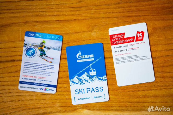 Прогулочные билеты на курорты Красной поляны