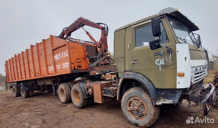 КАМАЗ 54112 с КМУ, 1994