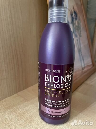 Оттеночный шампунь blond explosion concept