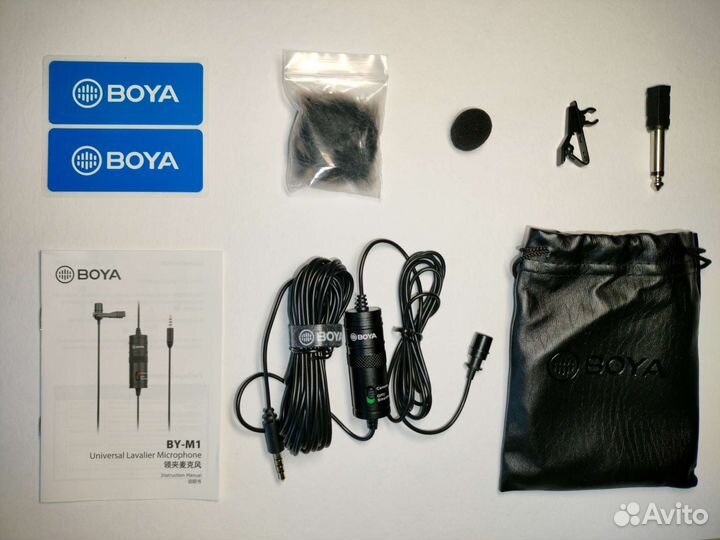 Петличный микрофон Boya BY-M1
