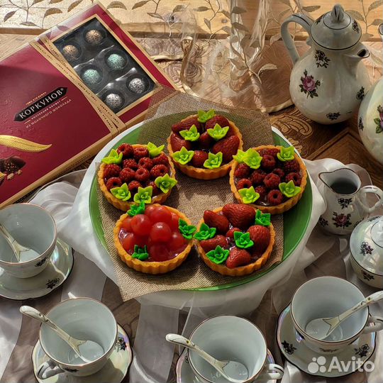 Пирожное из мыла