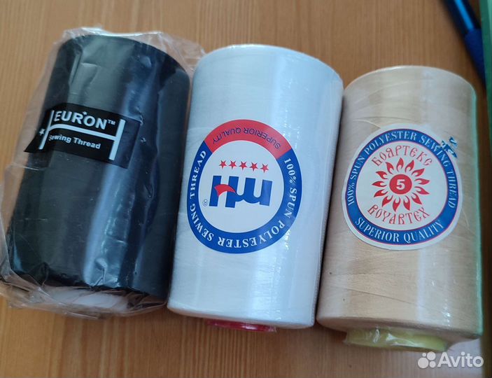 Нитки швейные бабины (набор) 40S/2 Намотка 5000 m