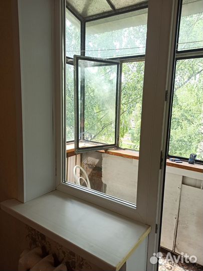 Балконная рама, зальное окно